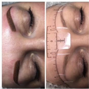 Татуаж брови , хочется по шире