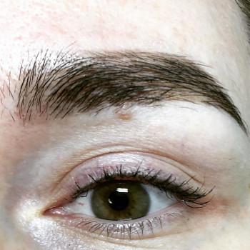 Хна брів.мужвійкова стрілка, татуаж