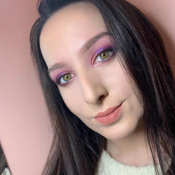 макіяж у фіолетових відтінках