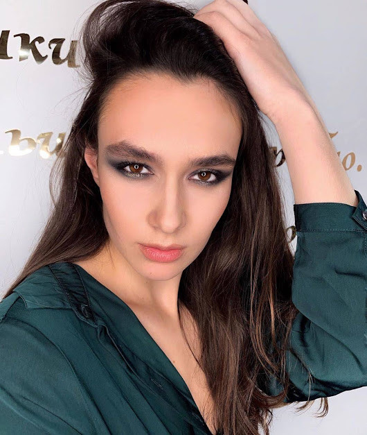 Smoky eyes makeup, фото -  Євгенія