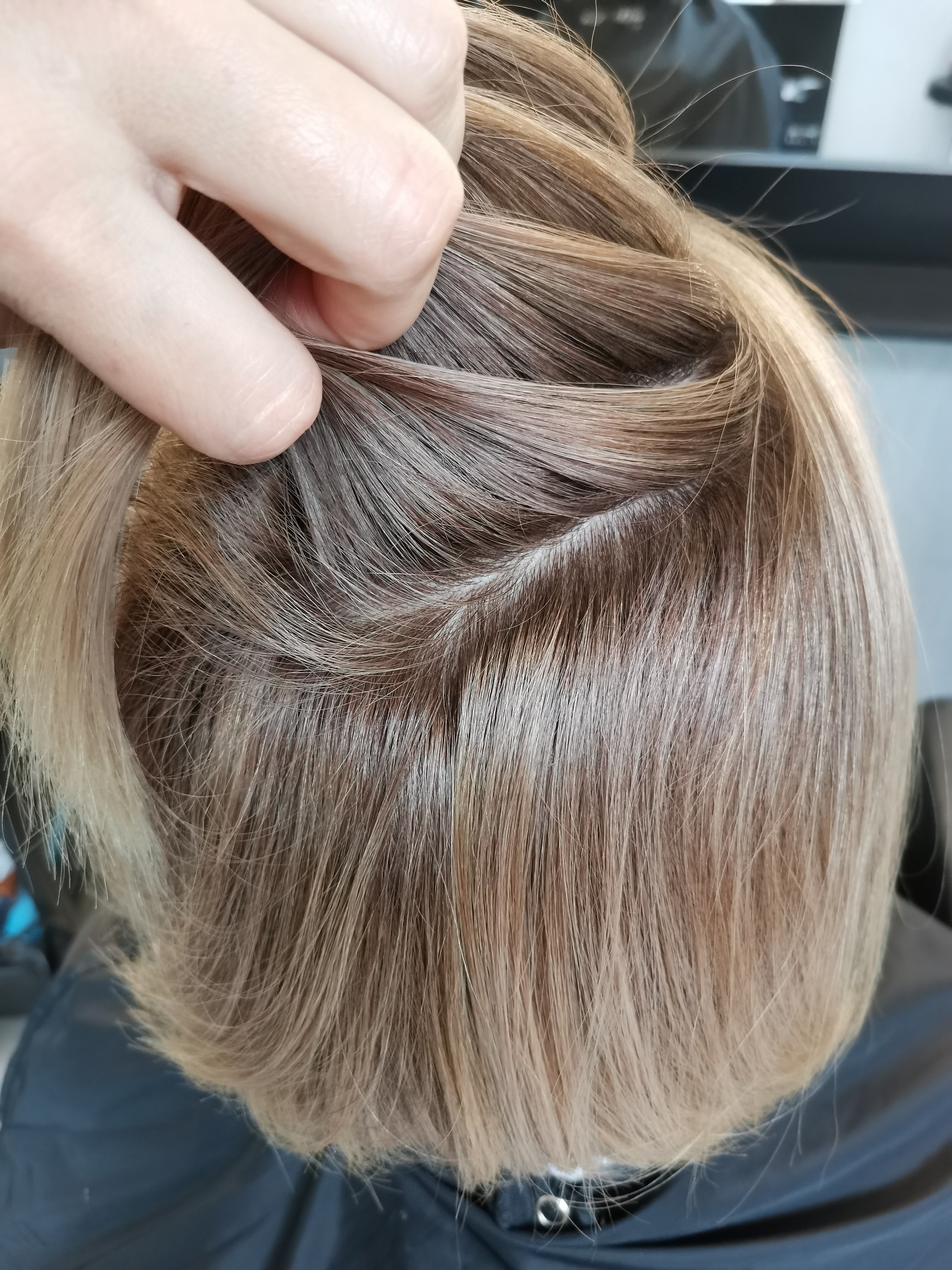 Сложное окрашивание рельефное блонд, фото - Парикмахер Людмила