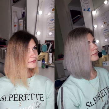 Мелірування, фарбування волосся. Сложное окрашивание волос
                    Перукар Юлия Кривий Ріг