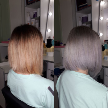 Мелірування, фарбування волосся. Сложное окрашивание волос
                    Перукар Юлия Кривий Ріг