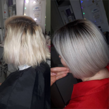 Мелірування, фарбування волосся. Сложное окрашивание волос
                    Перукар Юлия Кривий Ріг