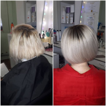 Мелірування, фарбування волосся. Сложное окрашивание волос
                    Перукар Юлия Кривий Ріг