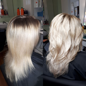 Мелірування, фарбування волосся. Сложное окрашивание волос
                    Перукар Юлия Кривий Ріг