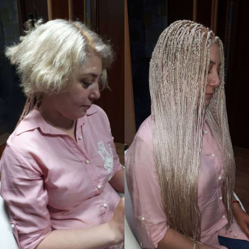 Плетіння косичок. Афрокосы, косы зизи
                    Парикмахер Юлия Кривой Рог