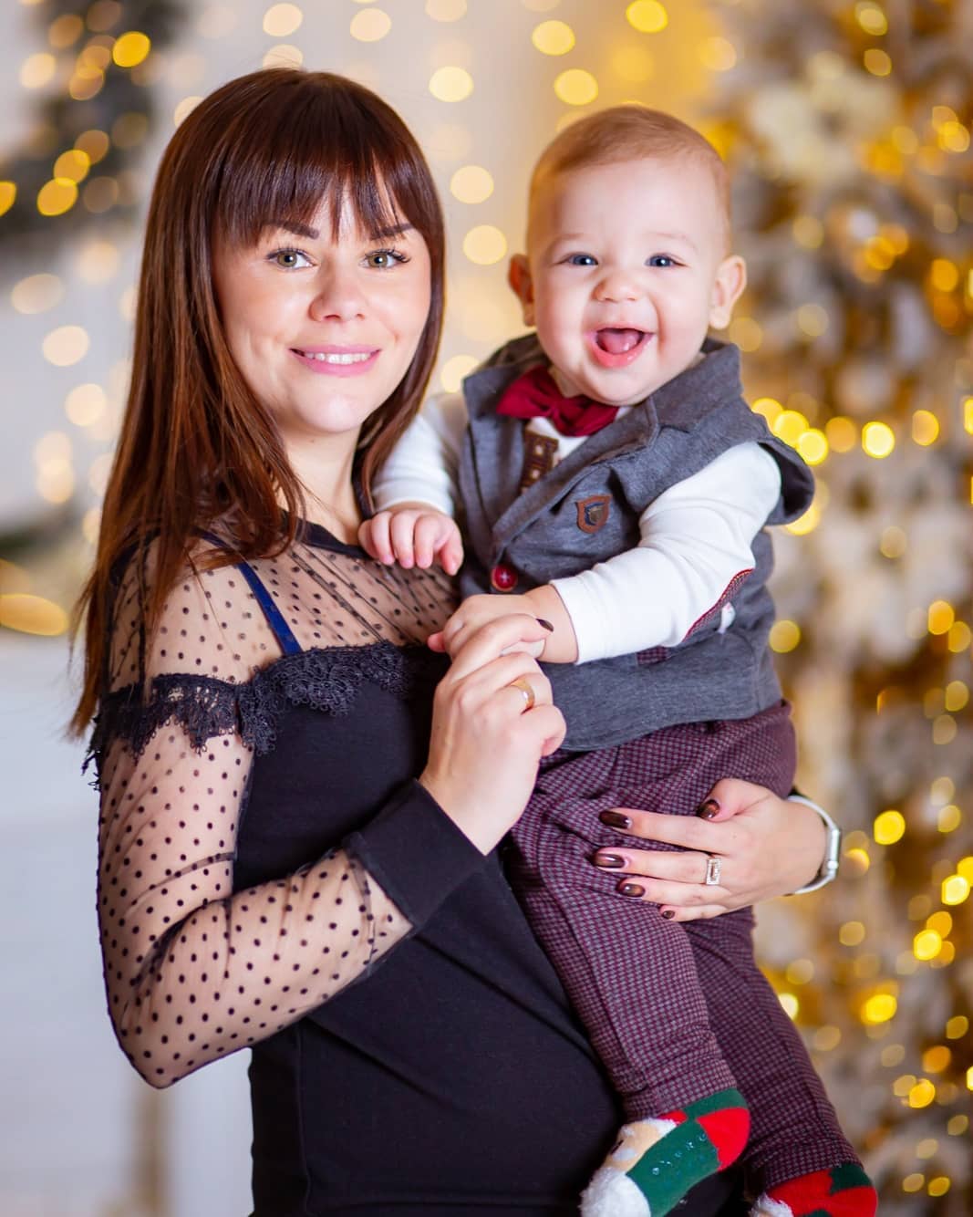 Новорічна фотосесія сімейна у студії, фото - Фотограф Андрій Клим'юк