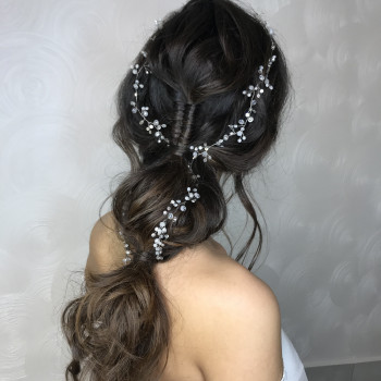 Весільна зачіска, фото - Перукар-стиліст Валерія Капінос