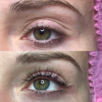 Ламінування вій, фото - косметолог Елена Чуйко