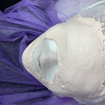 Ліфтінг процедура 
Гіпсова маска, фото - косметолог Елена Чуйко