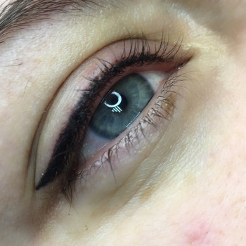 Татуаж стрілки перманентний макіяж повік, фото - Викладач курсів краси Инга Максимова