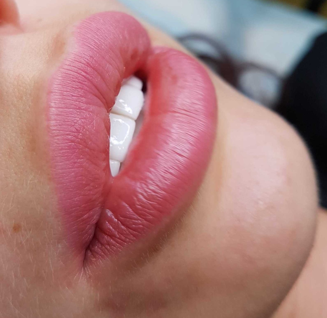 Акварельный татуаж губ перманент, фото - Преподаватель курсов красоты Инга Максимова