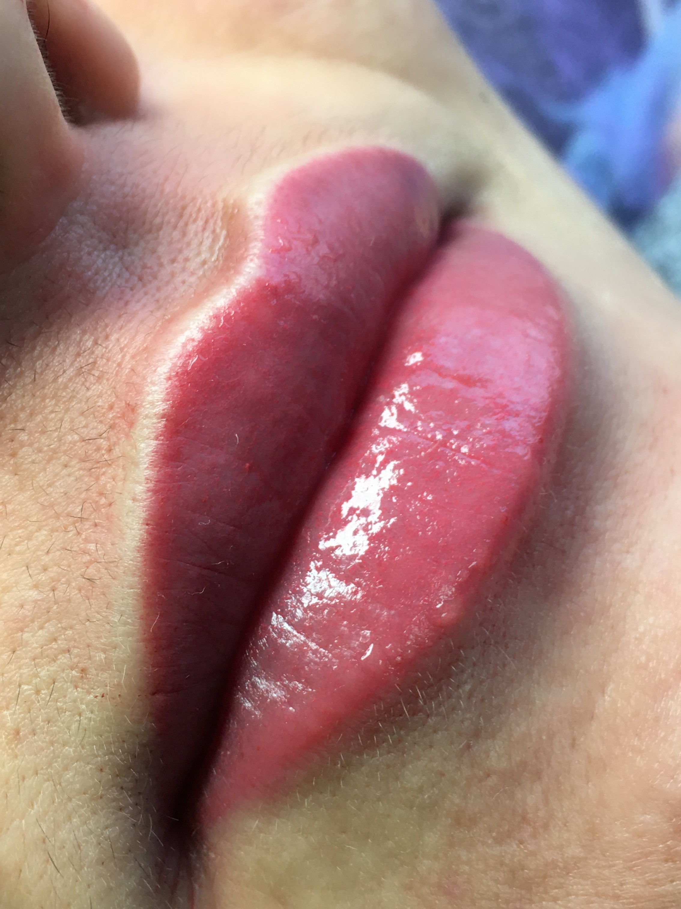 Акварельный татуаж губ перманент, фото - Преподаватель курсов красоты Инга Максимова