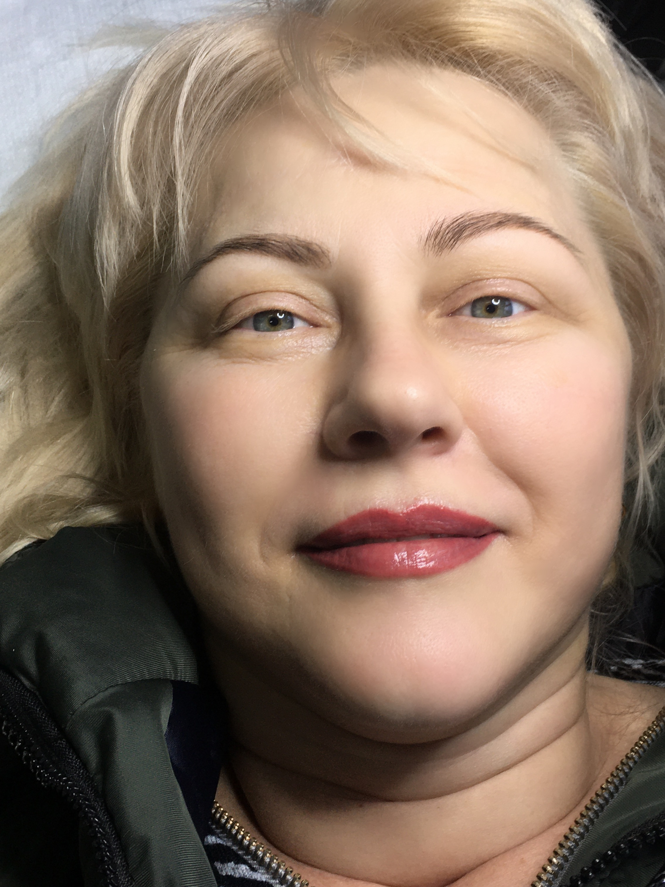 Акварельний татуаж губ перманентний макіяж помадний, фото - Викладач курсів краси Инга Максимова