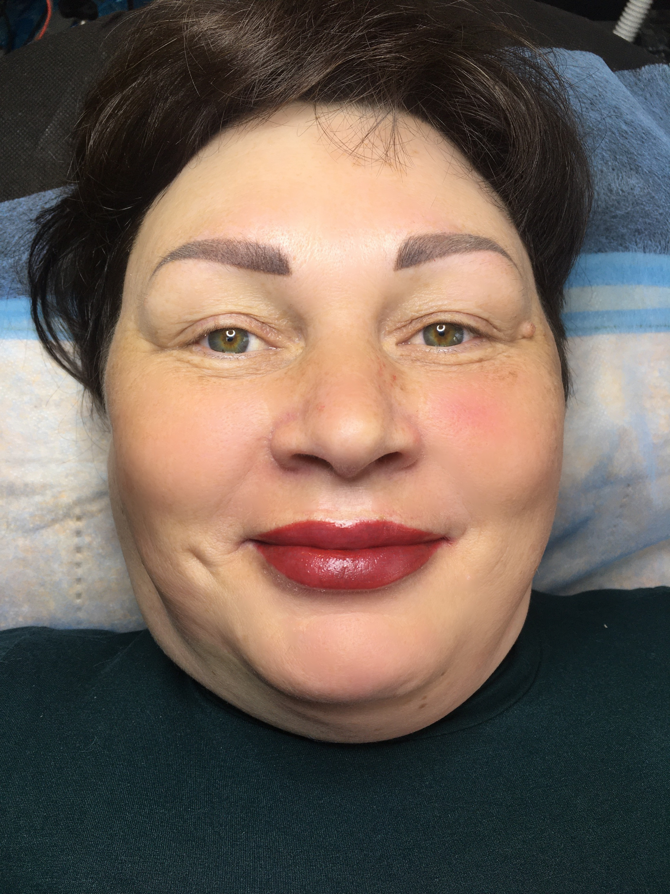 Татуаж губ помадний, фото - Викладач курсів краси Инга Максимова