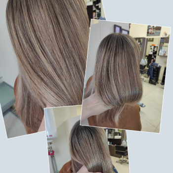 Осветление волос прядями (мелирование, шатуш, балаяж, штопка и пр.)
                    Парикмахер-колорист Алла Харьков