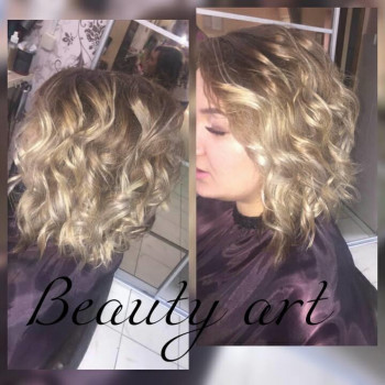 Женская стрижка укладка волос, фото -  Beauty Art