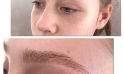 Коррекция и окрашивание бровей Визажист Инна Фуртак Кропивницкий