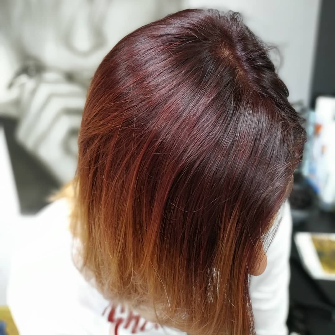 Фарбування балаяж складне медовий блонд, фото - Перукар Алена Скорина