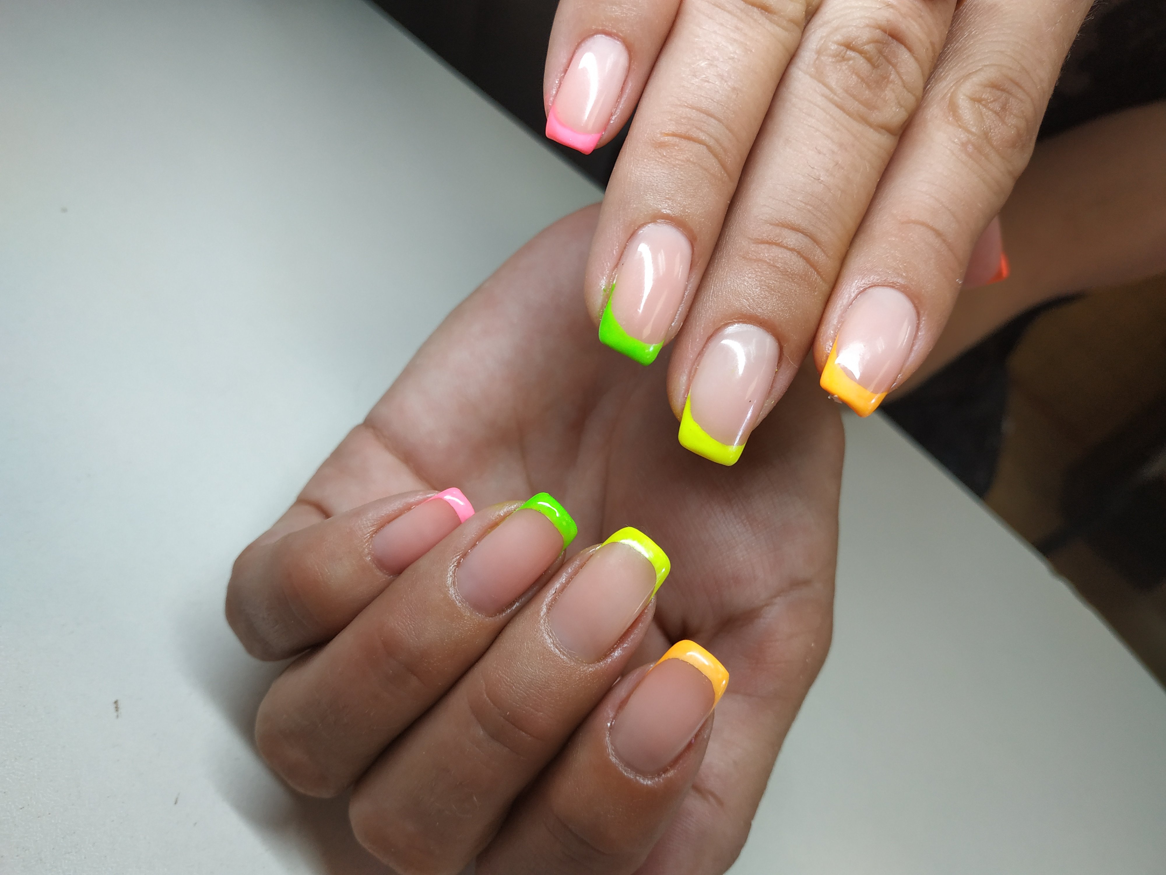 Нюдовий манікюр французький рожевий, фото - Майстер манікюру Елизавета Громова