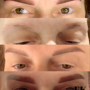 Татуаж брів, фото - Студія татуажу FK permanent