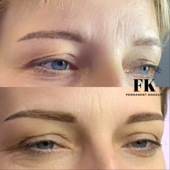 Татуаж брів, фото - Студія татуажу FK permanent