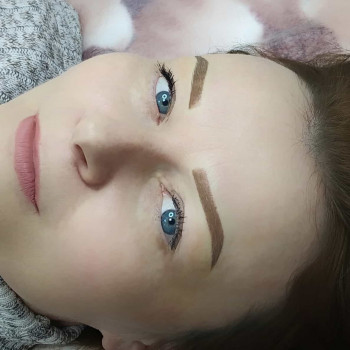 Забыть про брови на 2 года! Легко! С пудровой растушевкой!