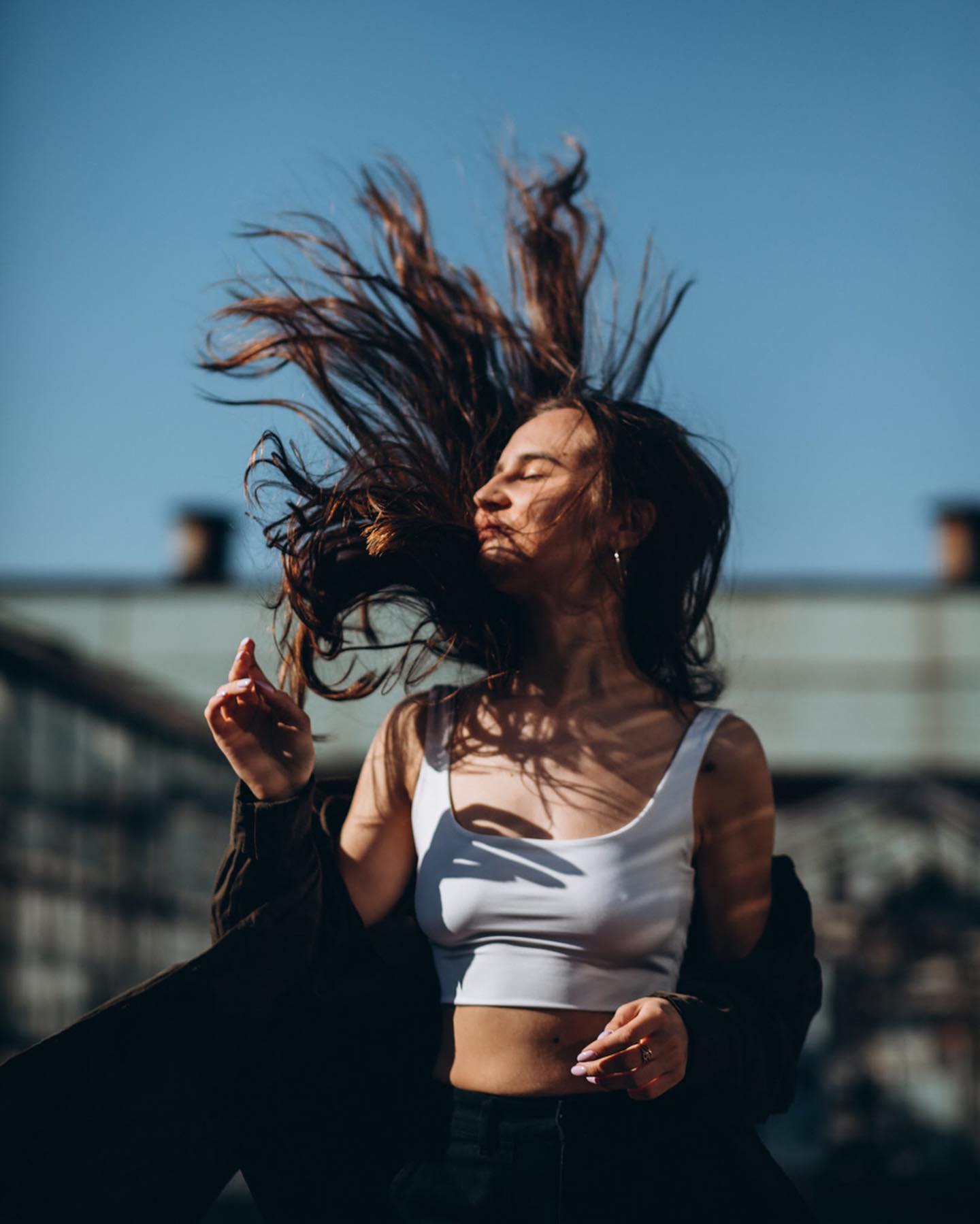 Веселая фотосессия для девушки, фото - Фотограф Юрий Коротич