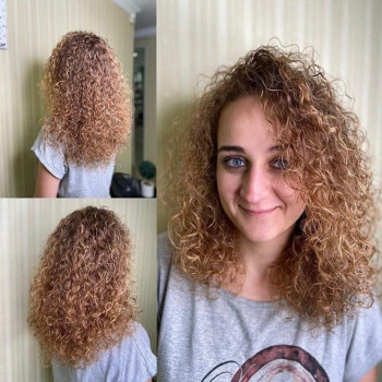 Биозавивка волос, завивка волос
                    Парикмахер-стилист Виктория Запорожье