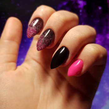 Экспериментальное наращивание сделанное из пакетиков чая (ВН