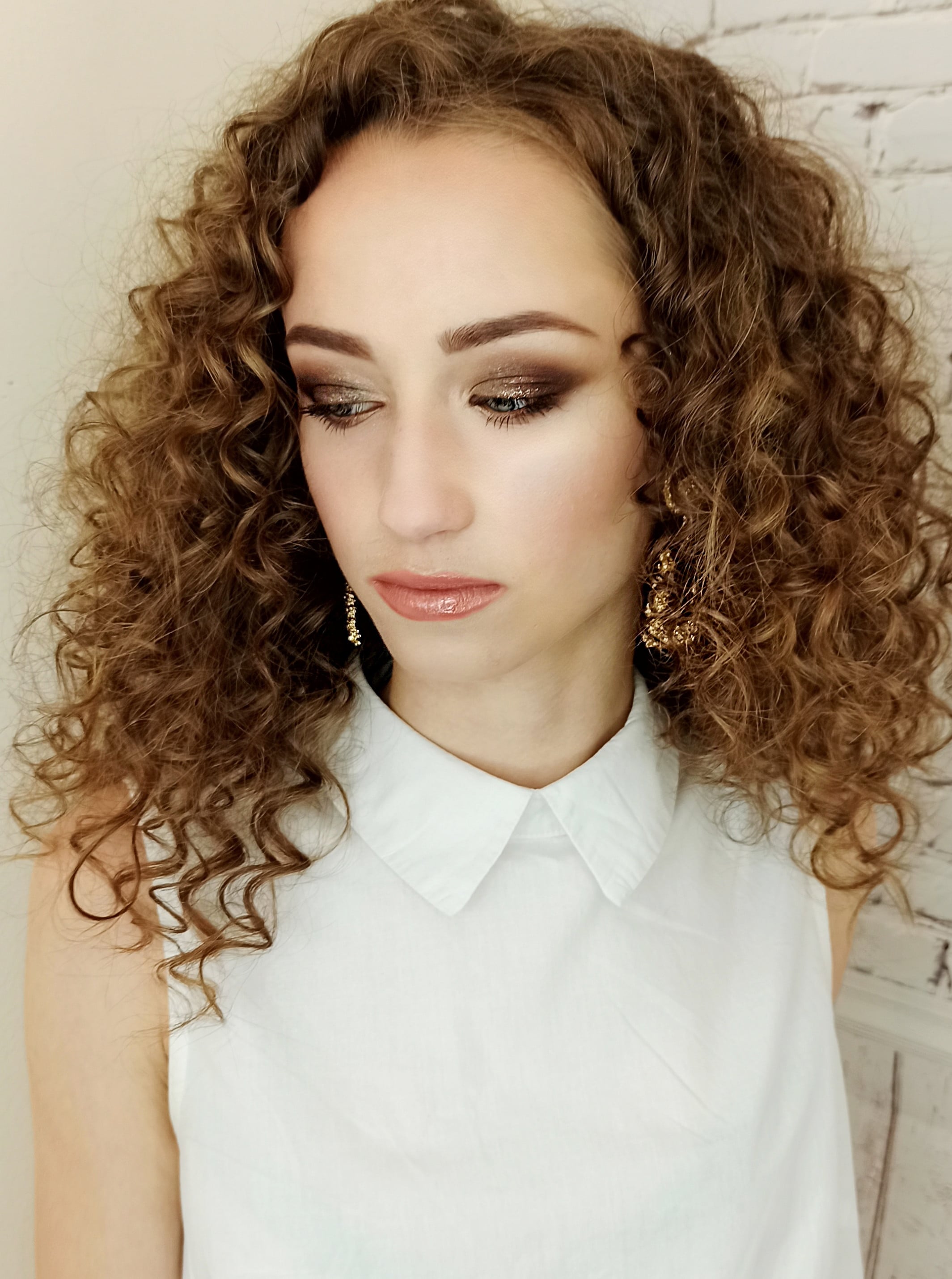 Макияж глаз вечерний для карих, фото - Визажист Наталья Цисарь