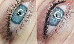 Межресничный перманент глаз (межресничка) Майстер татуажу Оксана Київ