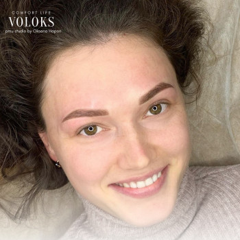 Перманентный макияж бровей (Пудровые брови, теневые, пудра+волосок)
                    Майстер перманентного макіяжу Оксана Київ