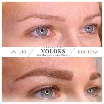 Перманентный макияж бровей (Пудровые брови, теневые, пудра+волосок)
                    Майстер перманентного макіяжу Оксана Київ