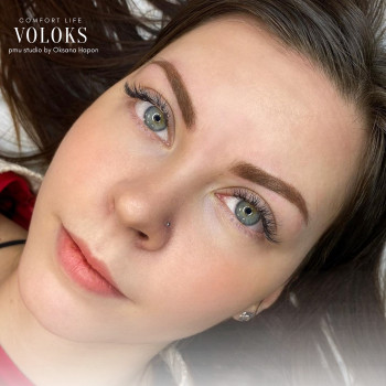 Перманентный макияж бровей (Пудровые брови, теневые, пудра+волосок)
                    Майстер перманентного макіяжу Оксана Київ