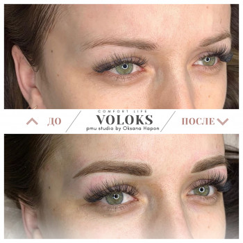 Перманентный макияж бровей (Пудровые брови, теневые, пудра+волосок)
                    Майстер перманентного макіяжу Оксана Київ