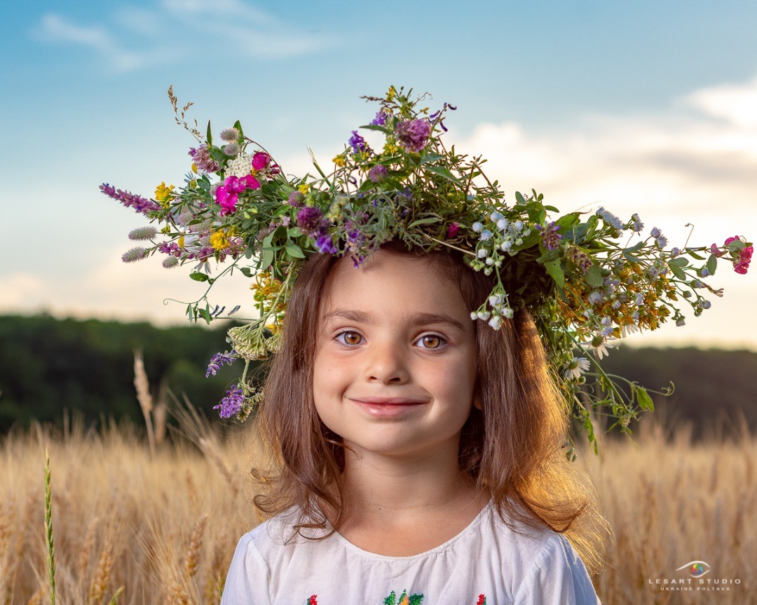 Фотосесія з вінком, фото - Весільний фотограф Артем Клименко