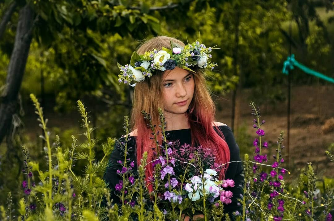 Фотосесія з вінком, фото - Сімейний фотограф Николай Кенгели