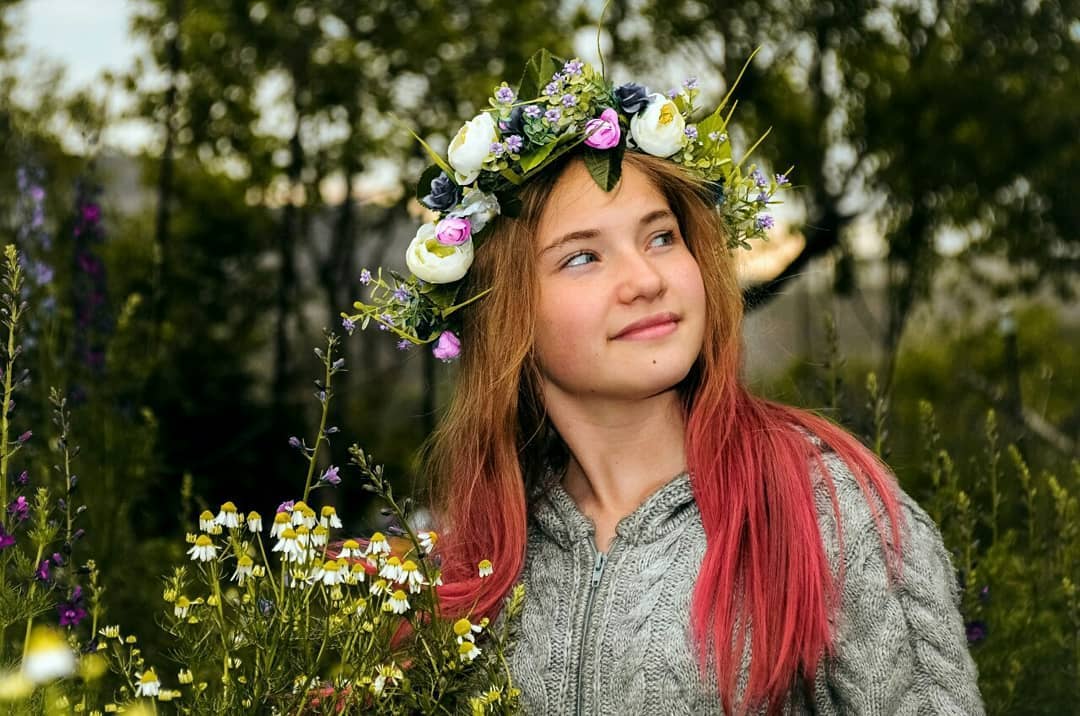 Фотосесія з вінком, фото - Сімейний фотограф Николай Кенгели