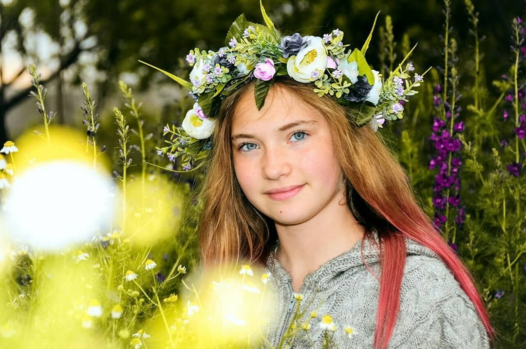 Фотосесія з вінком, фото - Сімейний фотограф Николай Кенгели