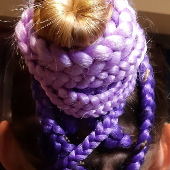 Плетение волос косички, фото - Салон красоты Sweet Bar