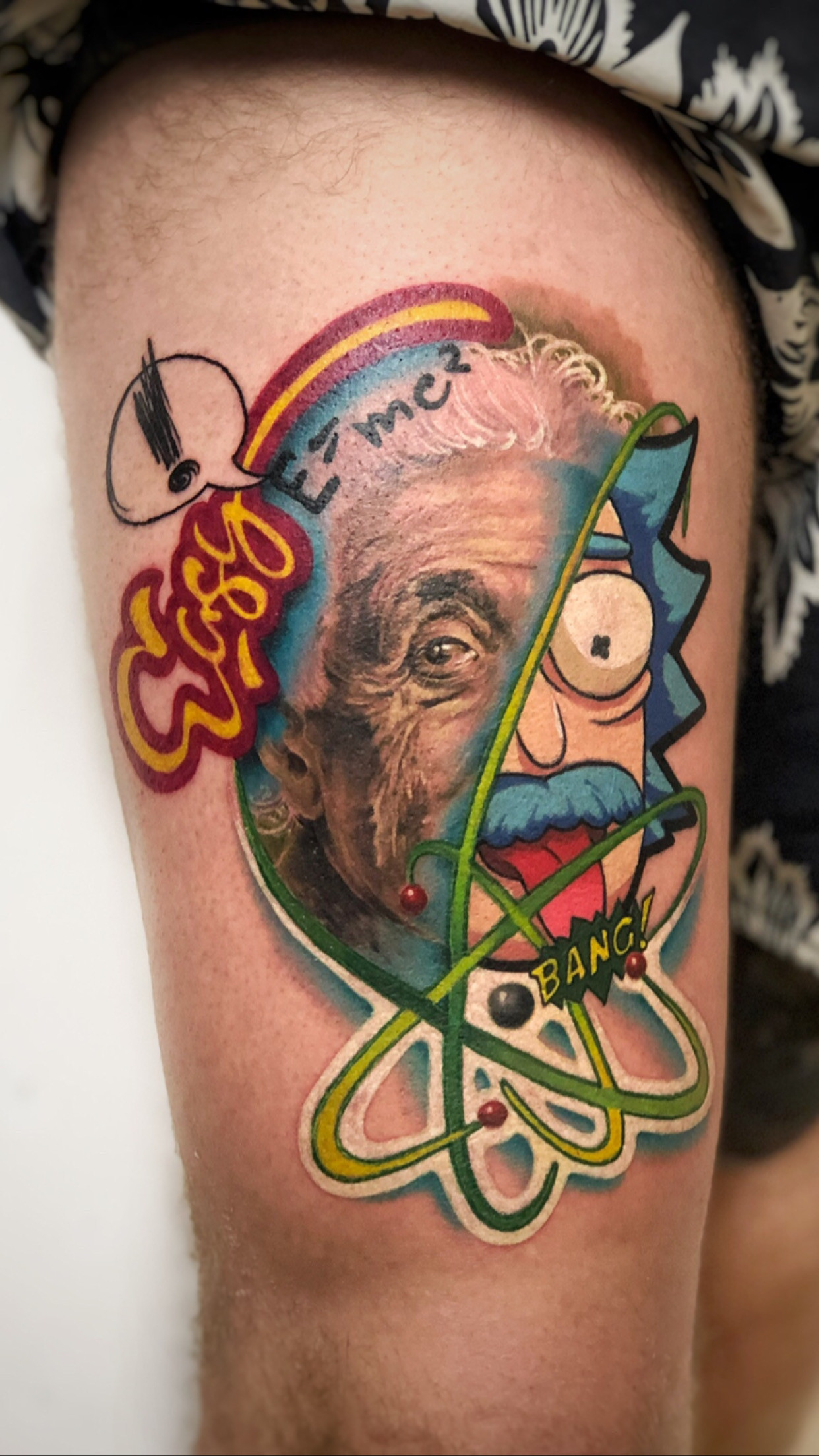 Рик і морті, фото - Тату салон THUNDER TATTOO