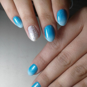 Дизайн ногтей "Омбре"