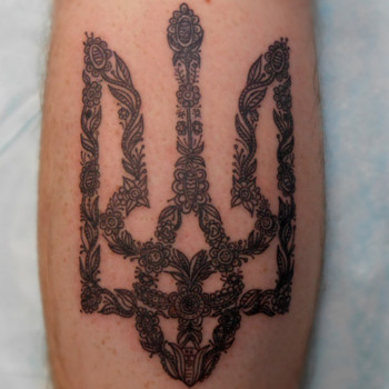 Татуювання Герб України