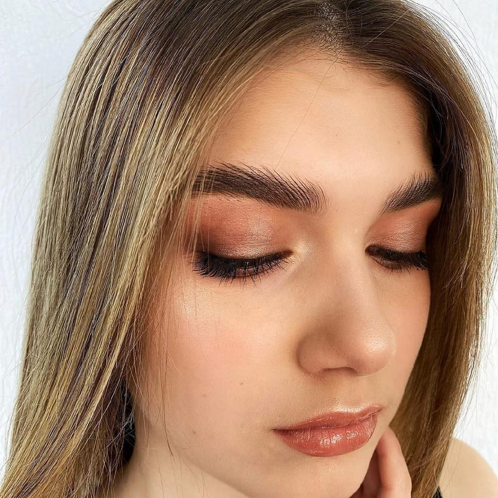Макияж глаз нюдовый красивый, фото - Ногтевая студия Beauty Room 557