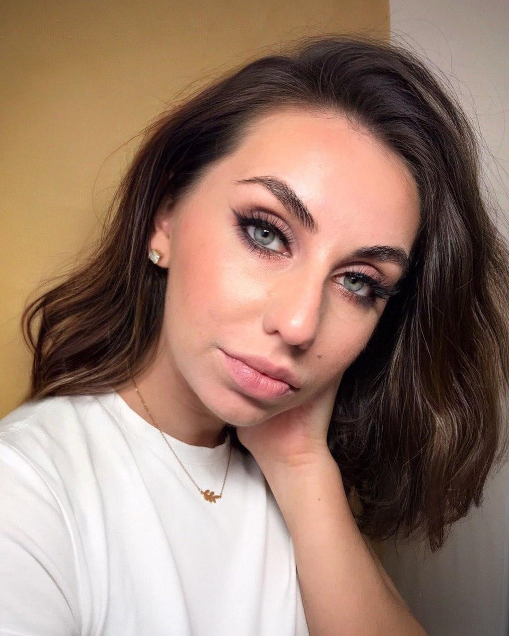 Макияж глаз вечерний для зеленых, фото -  Евгения Корниенко