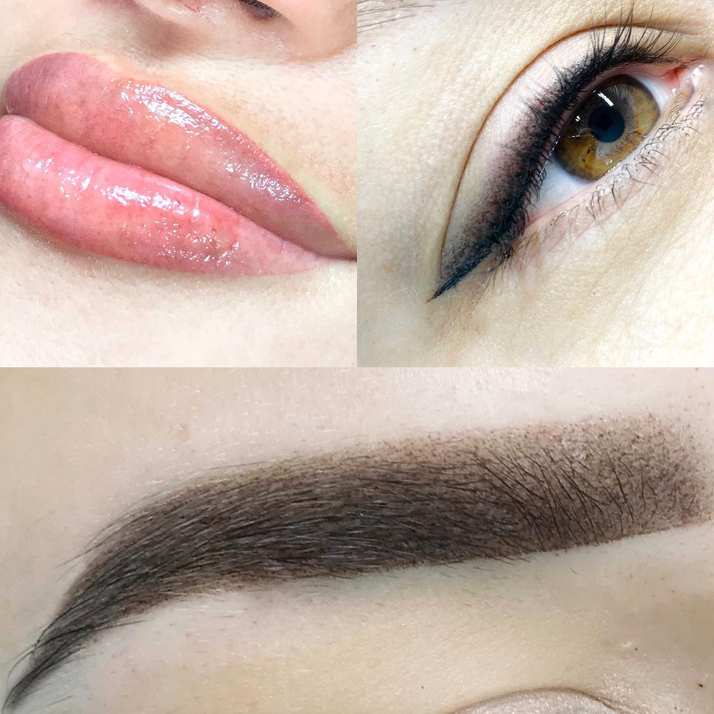 Татуаж бровей губ глаз, фото - Бровист Наталья Яновская