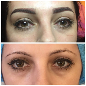 Пудровое напыление бровей
                    Лешмейкер Екатерина Киев