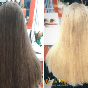 Блондирование волос
                    Перукар Елена Харків